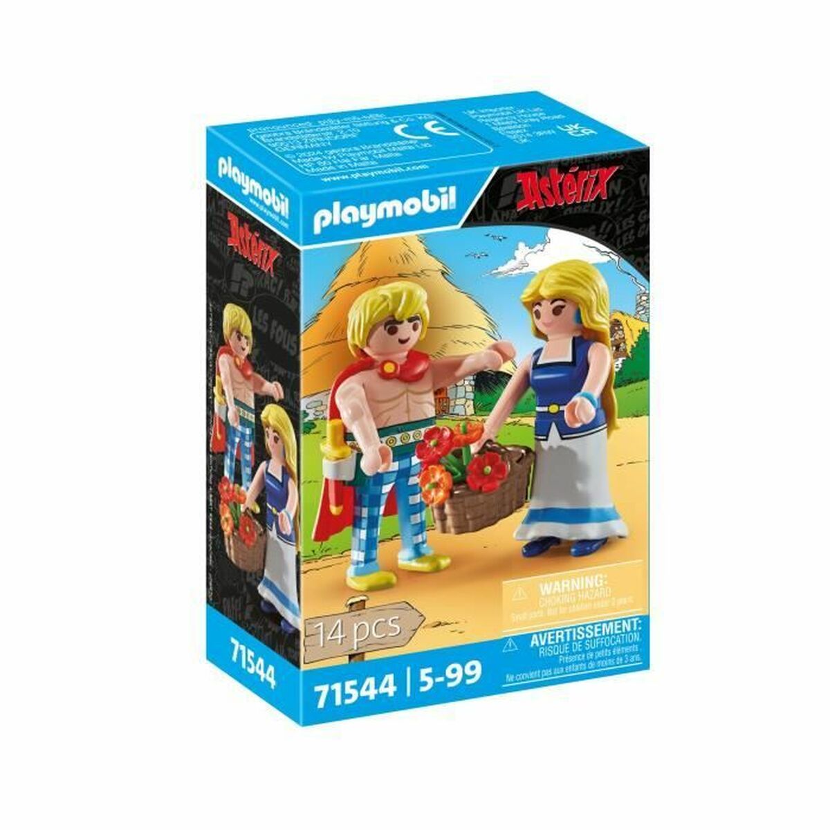 Playset Playmobil Asterix 71544 14 Delar
